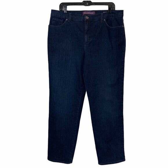 Gloria Vanderbilt Denim - GLORIA VANDERBILT 16 Dark Wash Blue Jeans